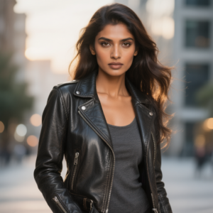 Stylish Casual Leather Jacket